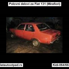 Fiat 131 (Mirafiori) vozilo Spanskih taksista 80-ih godina